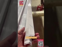 Adjustación de bordes de azulejos exteriores 20 mm bordes de azulejos blanco