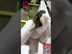 Personalizada 201 304 316 de acero inoxidable para las baldosas recta del borde de las baldosas recorte 8 mm