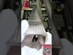 No deslizante de la escalera de la nariz de recubrimiento de azulejos de acero inoxidable de la escalera de la orilla de recubrimiento resistente a la corrosión