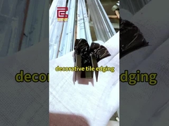 Trim de canales de cristal de acero inoxidable. Precisión de 0 lagunas + resistencia al óxido. Puertas de ducha y pantallas seguras.