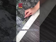 Las bandas de transición de suelo curvo de aluminio para pisos laminados