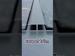 Flexible laminado a la alfombra recorte de metal de unión de la franja de transición 3m