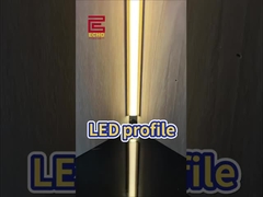Panel de pared de aluminio LED Trim Iluminación oculta + control inteligente Crea paredes ambientales en 10 minutos!
