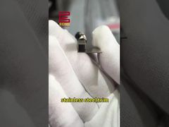 Moldura de borde cuadrado de acero inoxidable | Línea decorativa moderna para acabado de paredes y azulejos