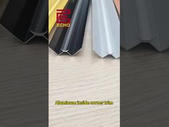 Moldura de esquina interior de aluminio | Acabado perfecto para esquinas interiores para la decoración moderna del hogar