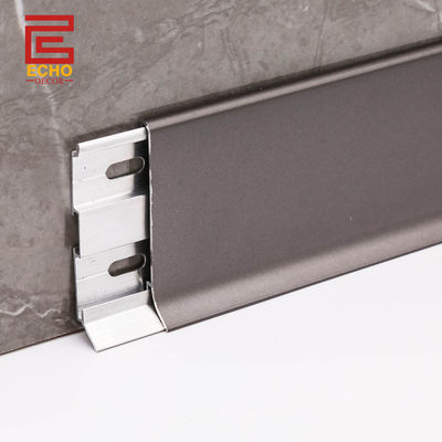 calidad  Aluminium Skirting Board Profiles Waterproof Skirting Baseboard Covers fábrica