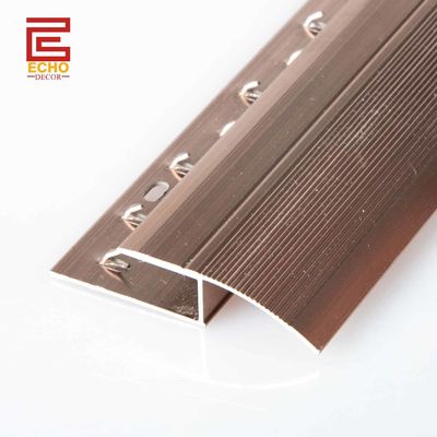 calidad  Door Threshold Carpet Trim Metal Aluminium Carpet To Tile Reducer Strip fábrica