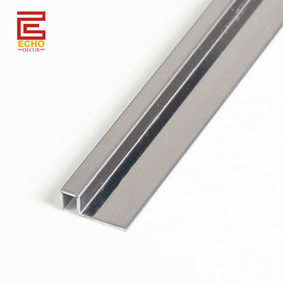 Moldeado de bordes de baldosas metálicas decorativas 12 mm Alta durabilidad personalizada