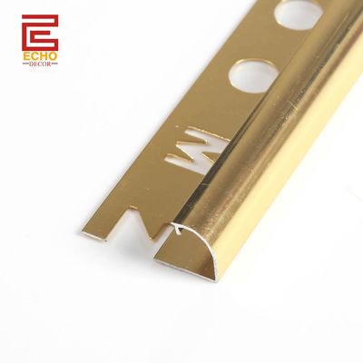 Revestimiento del borde de la borda de la nariz de un toro de aluminio de oro para la protección de los bordes de cerámica