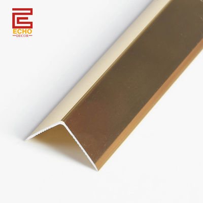 20 mm de aluminio de azulejos de esquina exterior bordado con forma de L