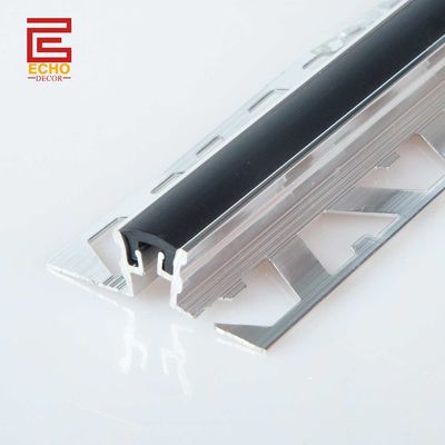 Cintas de transición para pisos de aluminio Cintas de expansión de azulejos de hormigón para pisos
