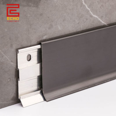 Acero inoxidable Grisa Profile de tabla de faldas 12mm Tabla de faldas bandas de borde