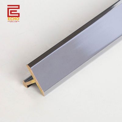 Trim Divididor de azulejos con perfil de latón de sección T con recubrimiento de cobre cromado personalizado