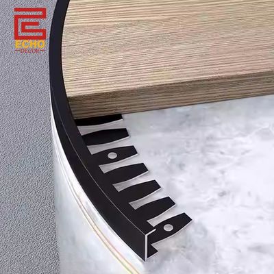 Las bandas de transición de suelo curvo de aluminio para pisos laminados