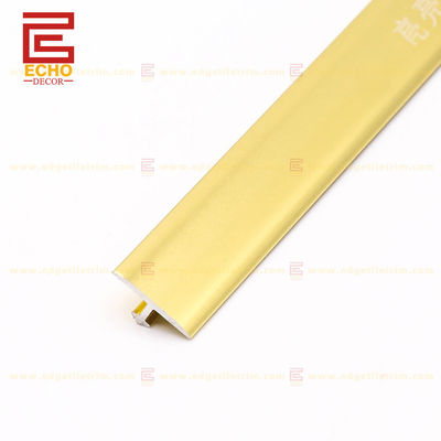 Tela de aluminio anodizado de corte de canal T de barras de borde para azulejos
