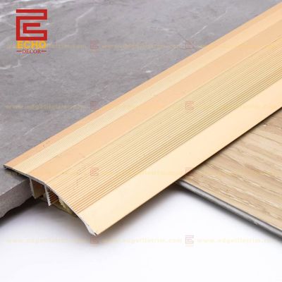 Pantallas de transición de piso de metal Vinyl para reducción de piso de azulejos