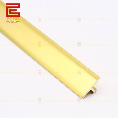 T de aluminio de perfil de suelo de transición de bandas divisores de piso de la habitación