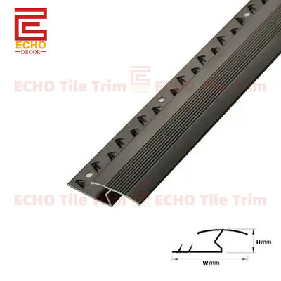 Black Laminate Threshold Z Bar Carpet Trim Metal Transition Strip